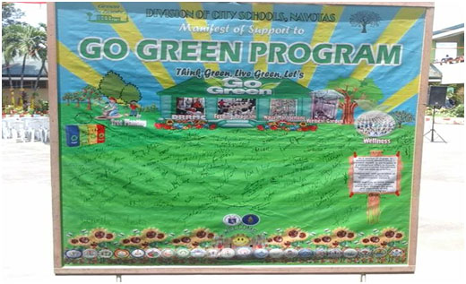 NNHS, DDES Bags Go Green Schools Award